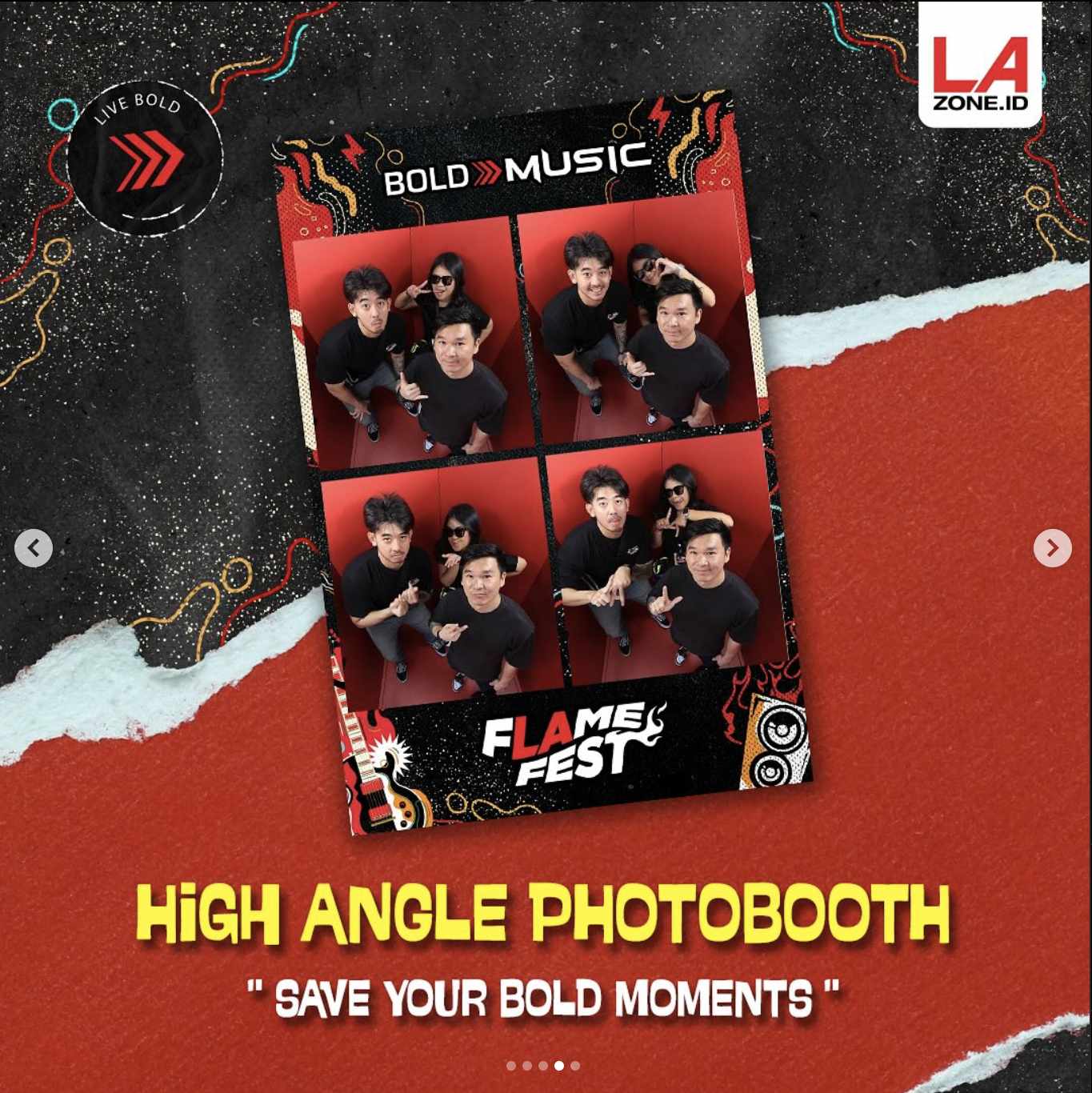 Booth Special di Flamefest bareng Bold Music